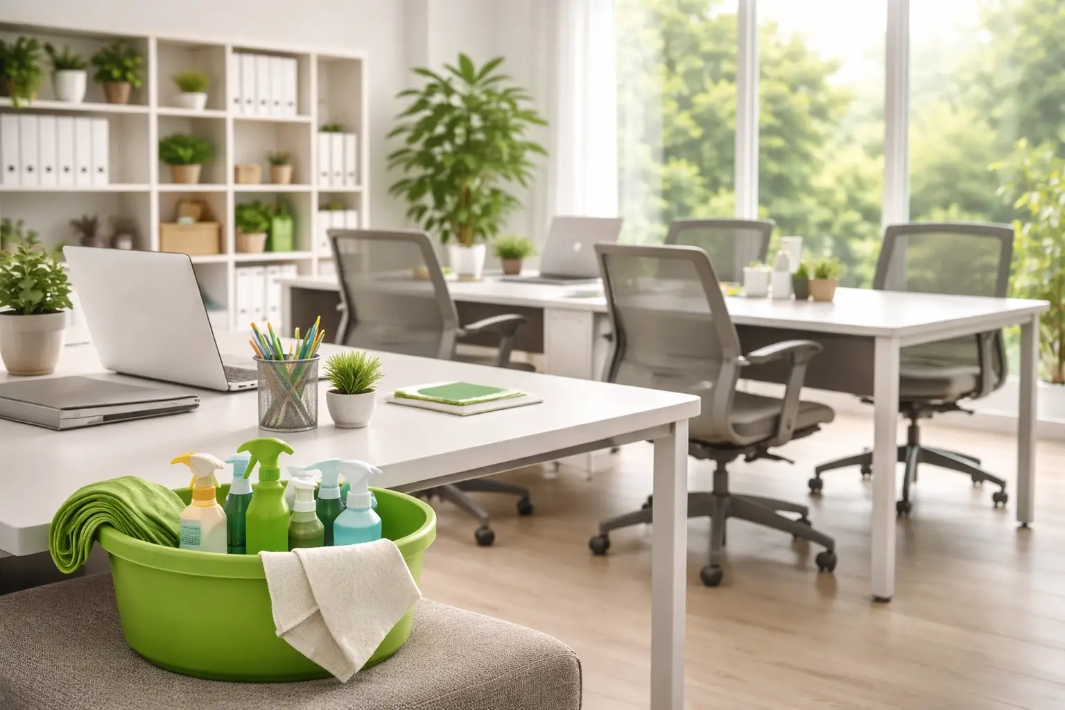 Nettoyage de bureaux