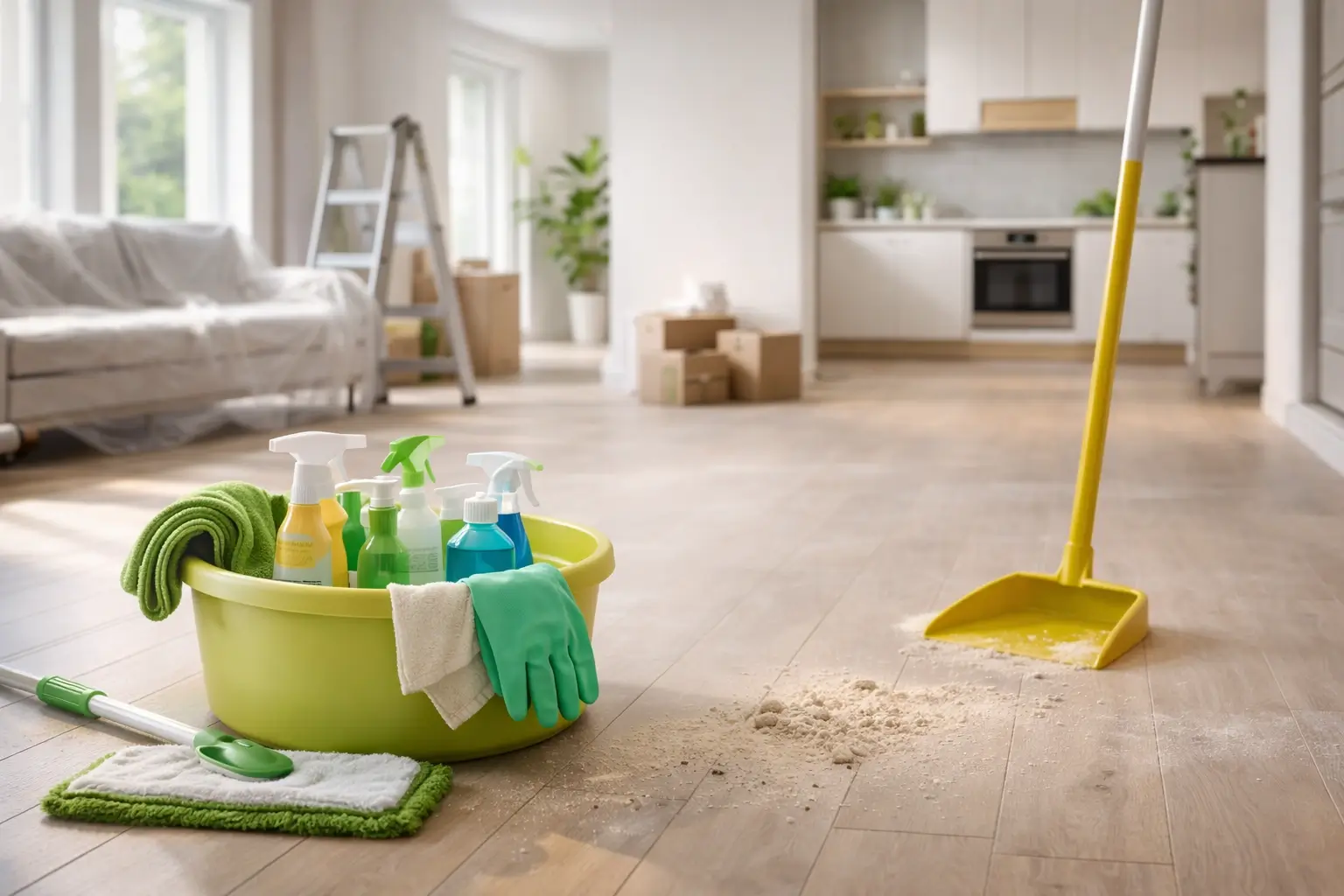 Nettoyage après travaux