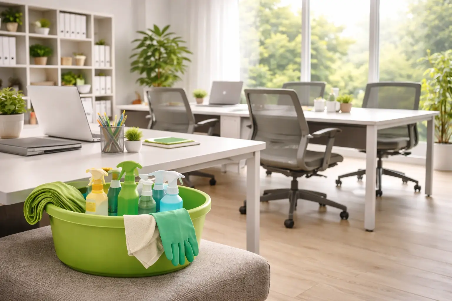 Nettoyage de bureaux